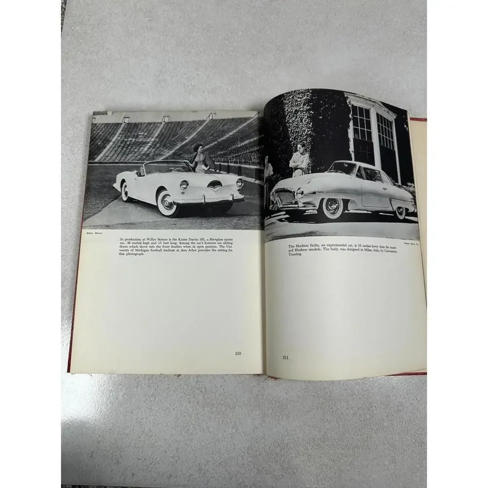 VTG 1954 American Automobile Album William H McGaughey Car Photo History Book - Picture 8 of 10